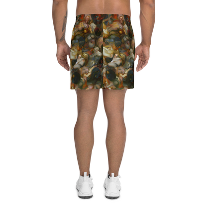 Men's Athletic Shorts - Cryptic Canvas