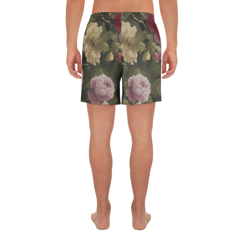 Men's Athletic Shorts - Blossoms in Harmony
