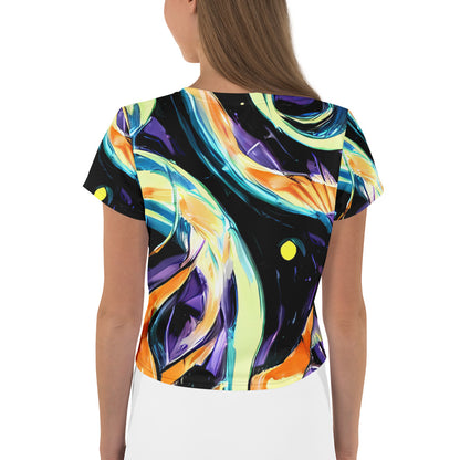Women's Crop Tee - Dorothy's Whirl