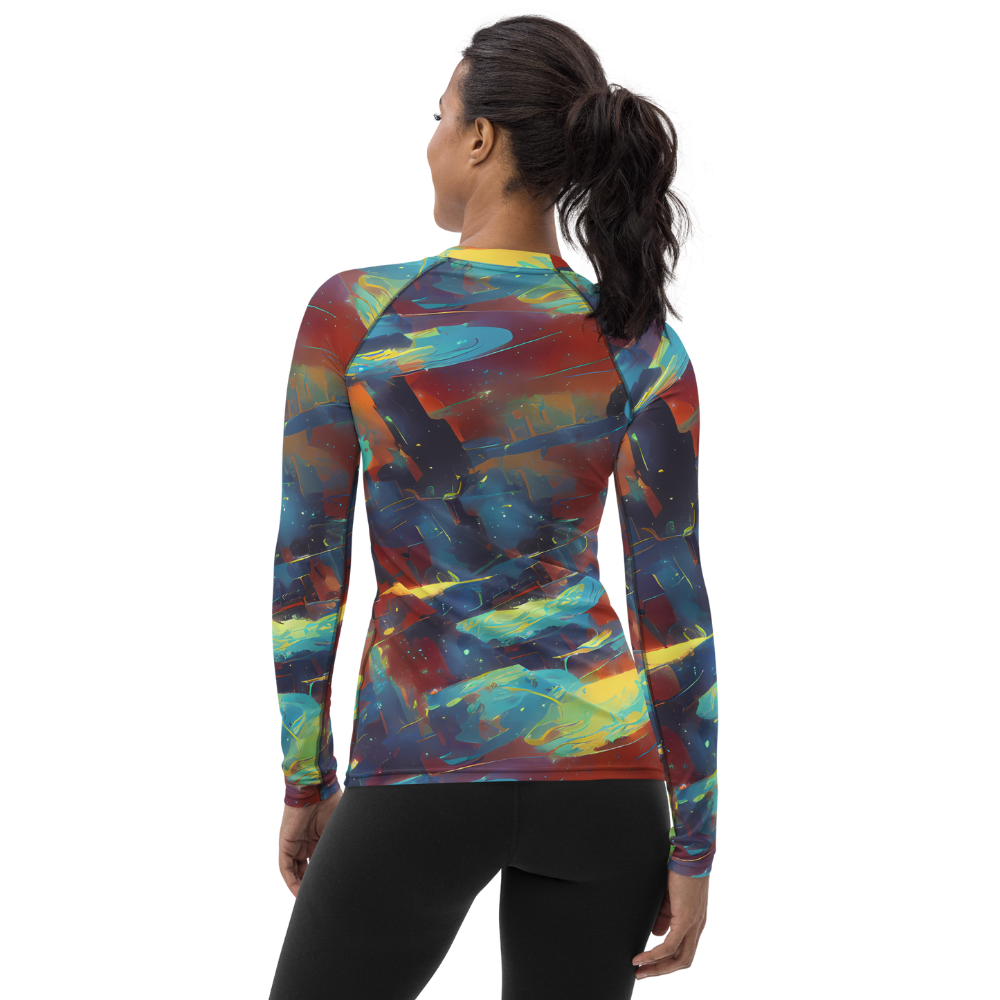 Women's Rash Guard - Journey Through Infinity