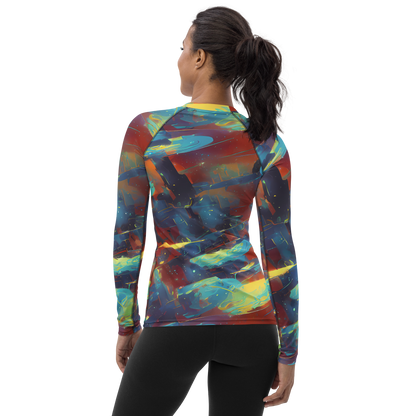 Women's Rash Guard - Journey Through Infinity