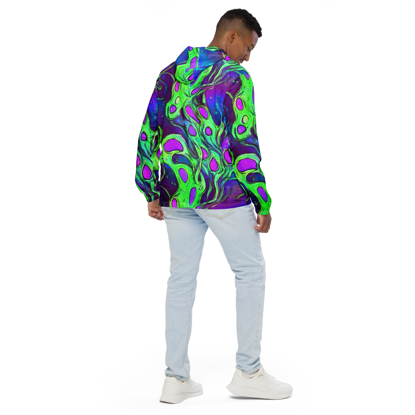 Men's Windbreaker - Funky Mutation