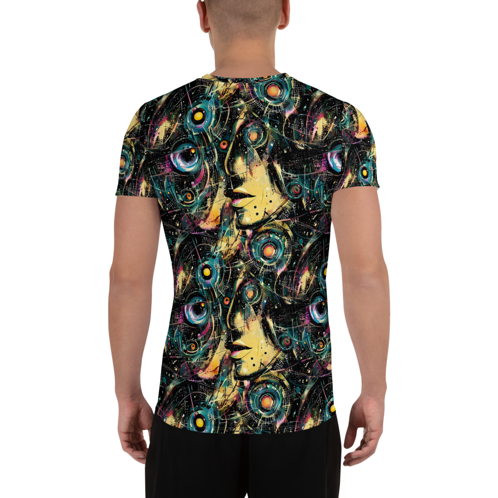 Men's Athletic T-Shirt - Celestial Echoes