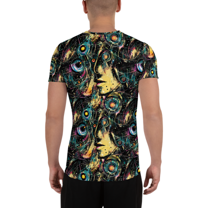 Men's Athletic T-Shirt - Celestial Echoes