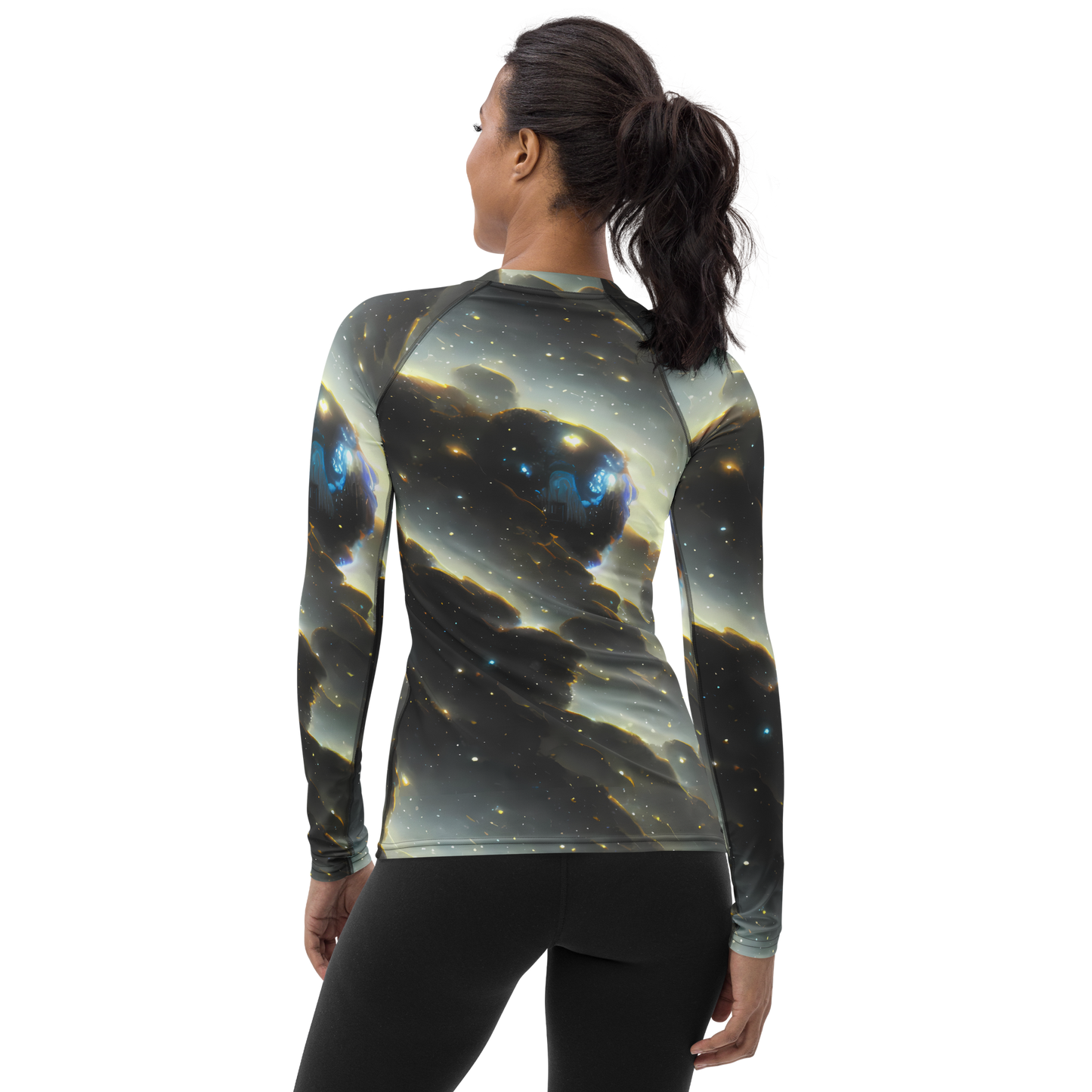 Women's Rash Guard - Rutkowski Nebula