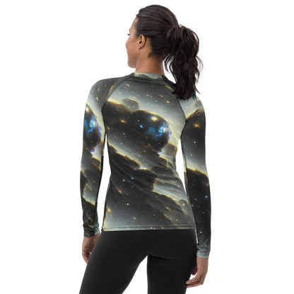 Women's Rash Guard - Rutkowski Nebula