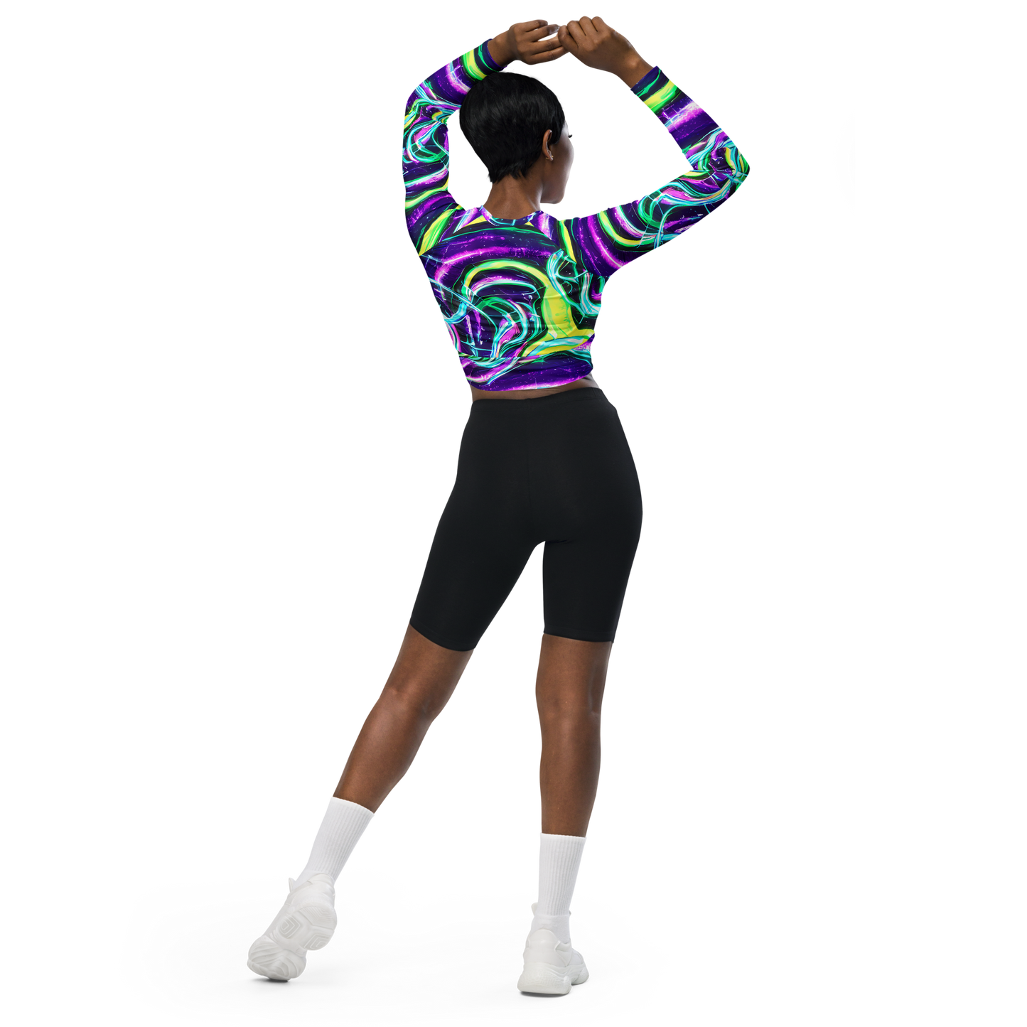 Long Sleeve Crop Top - Quesnel's Vortex