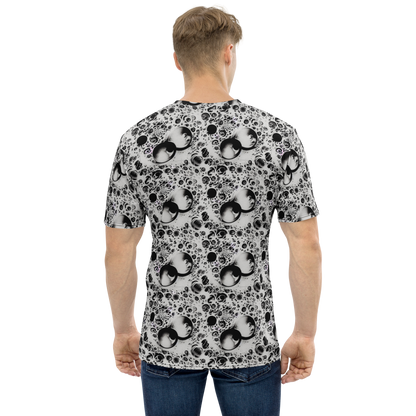 Men's Crew Neck T-Shirt - Crater Swirl