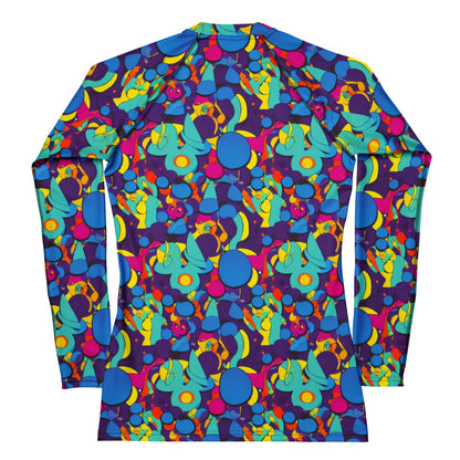 Women's Rash Guard - Psychedelic Harmony