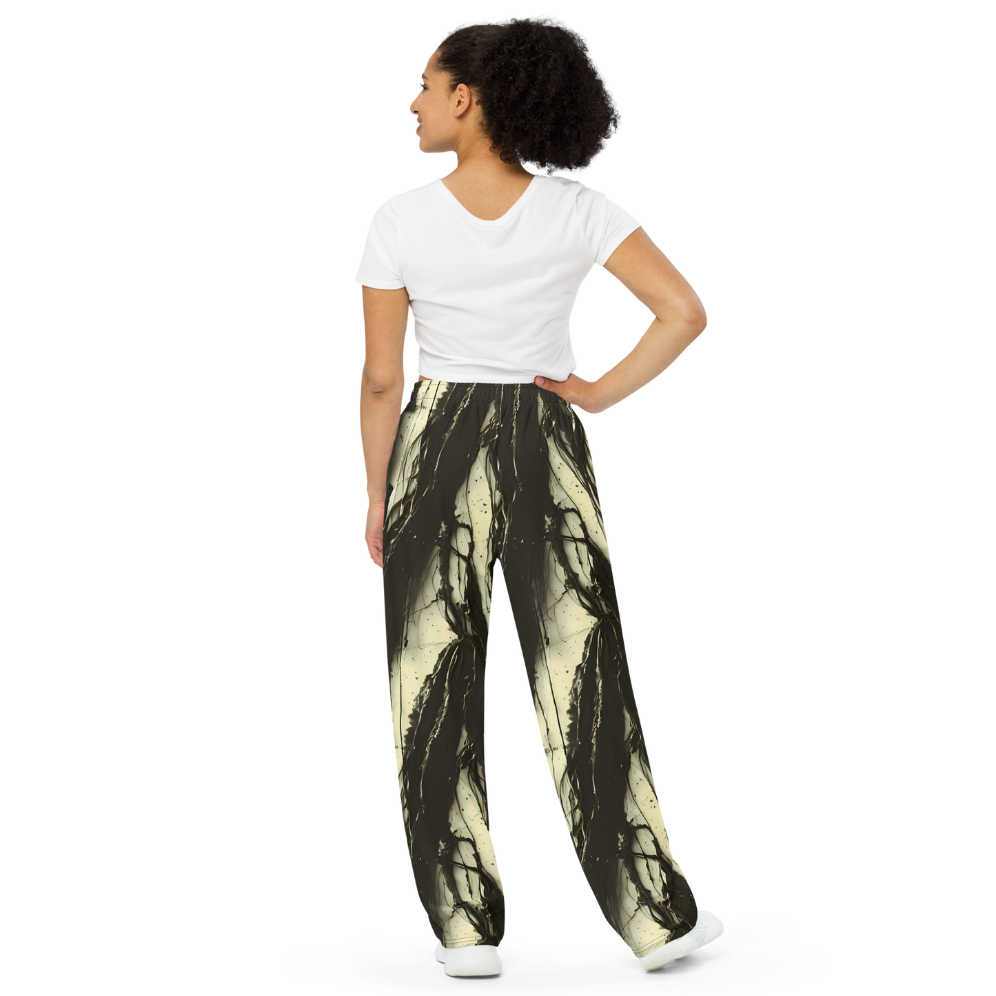 Wide-Leg Pants - Eclipse Veil