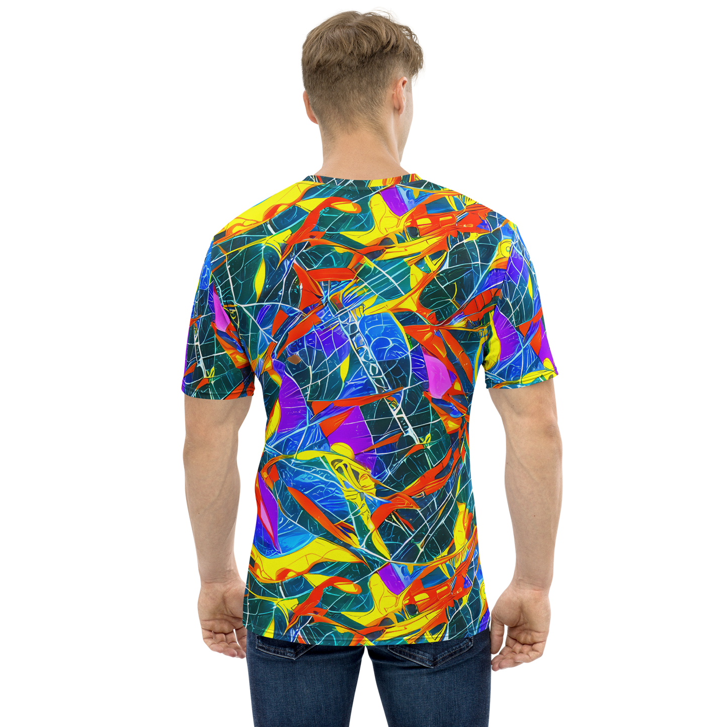 Men's Crew Neck T-Shirt - Arkhipov Waves