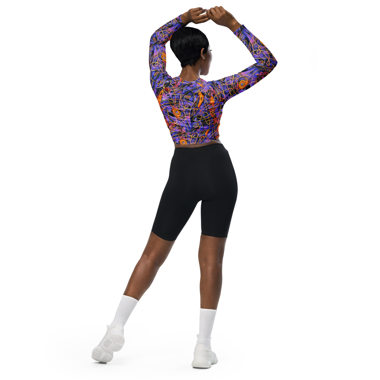 Long Sleeve Crop Top - Bailly's Twist