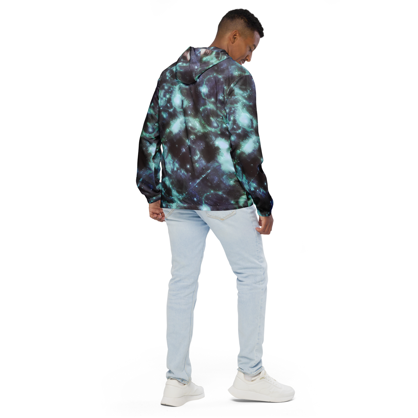 Men's Windbreaker - Roversi Nebula