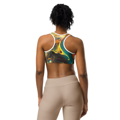 Sports Bra - Elegant Whirl