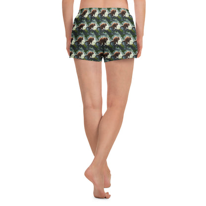 Athletic Shorts - Whiskered Enigma