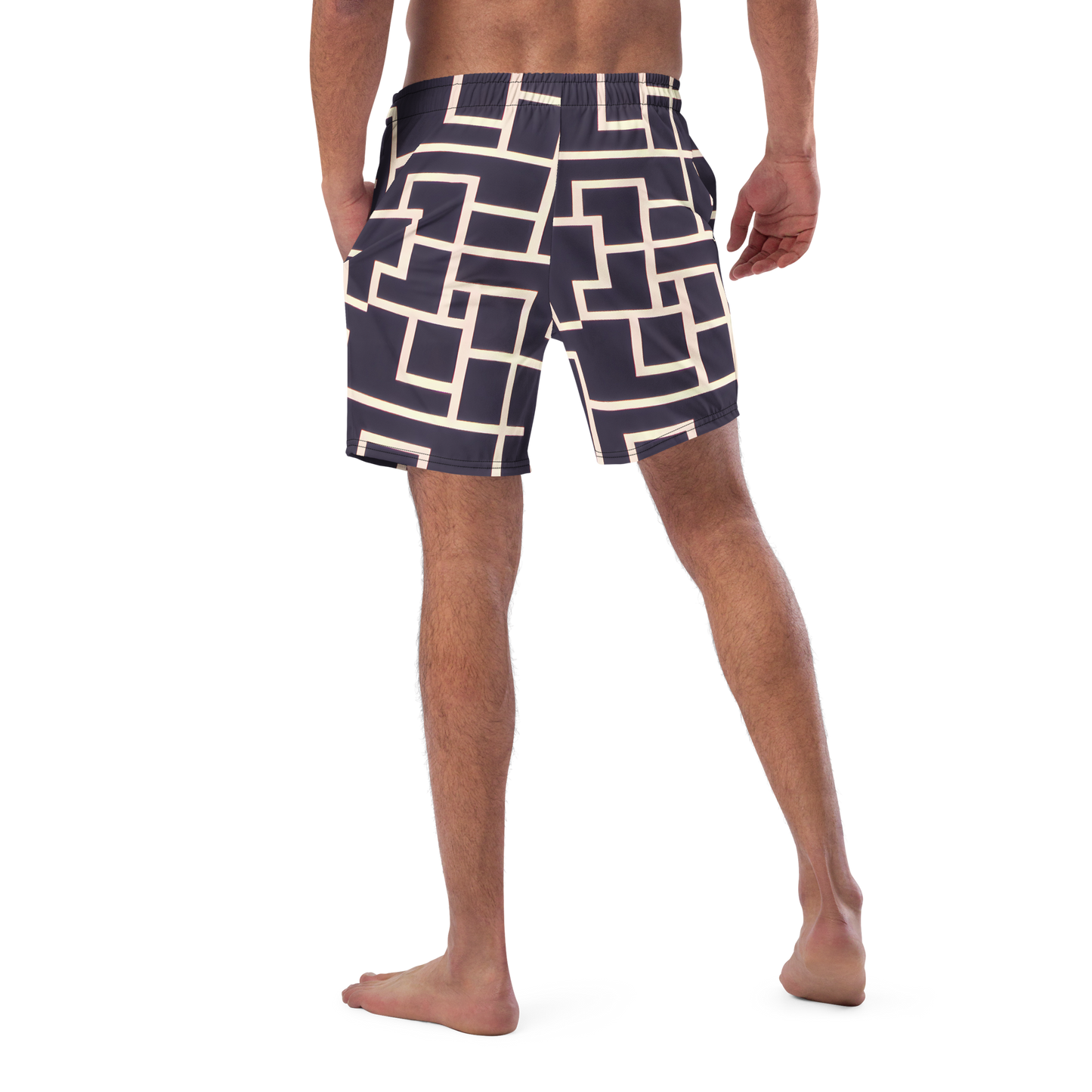 Swim Trunks - Gilded Gridlock