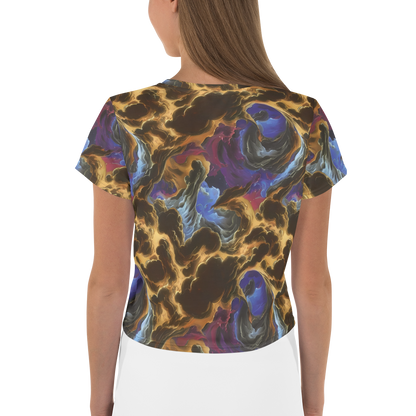 Women's Crop Tee - Vortex Virtue