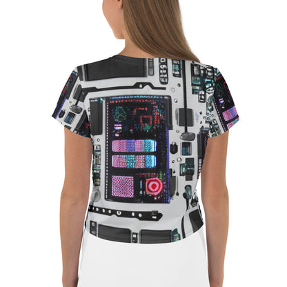 Women's Crop Tee - Wired Wonders