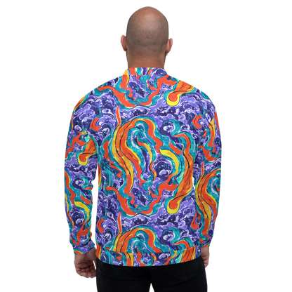 Bomber Jacket - Galactic Waves