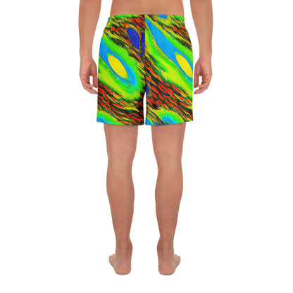 Men's Athletic Shorts - Hodgkin's Blaze