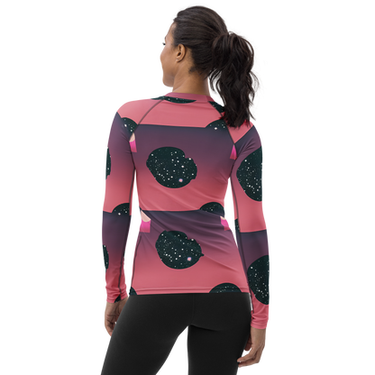 Women's Rash Guard - Dreamscape Horizon