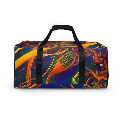 Duffle Bag - Luminous Whirl