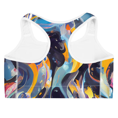 Sports Bra - Vivid Whirl
