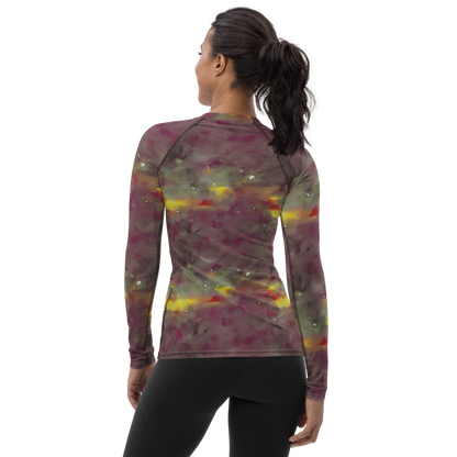 Women's Rash Guard - Whispers of Autumn