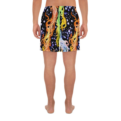 Men's Athletic Shorts - Celestial Serenade