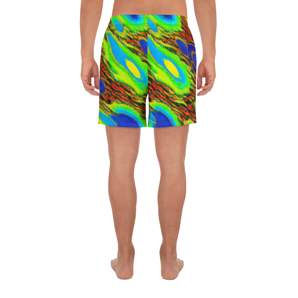 Men's Athletic Shorts - Hodgkin's Blaze