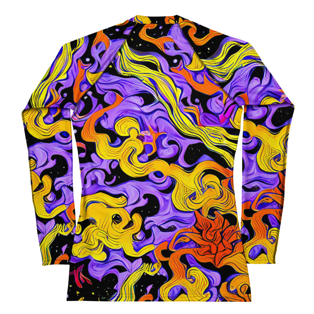 Women's Rash Guard - Bosschaert Swirl