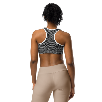 Sports Bra - Zenith Stripes