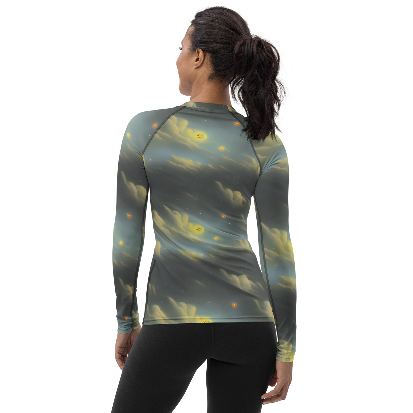 Women's Rash Guard - Dreamy Ascent