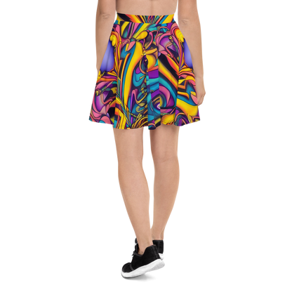 Skater Skirt - Pre-Raphaelite Wave