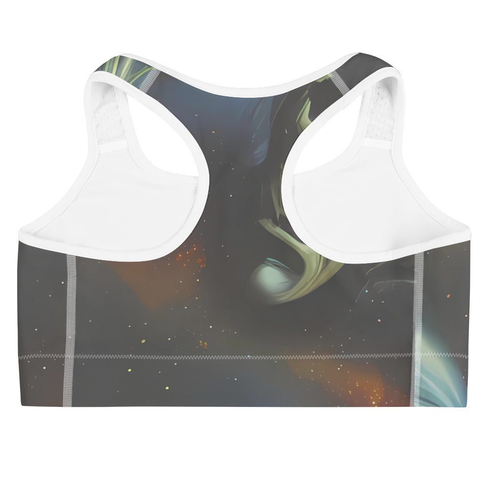 Sports Bra - Ethereal Echoes