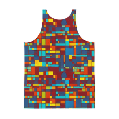 Men's Tank Top - Astral Grid