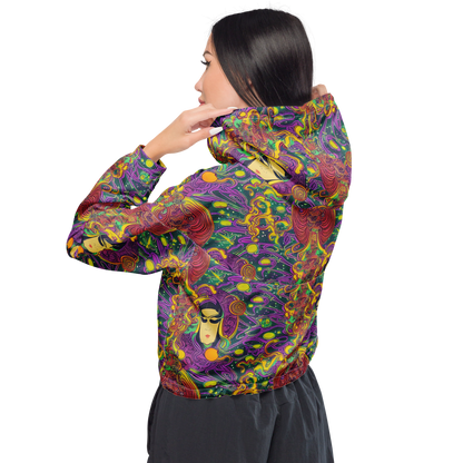 Women's Cropped Windbreaker - Odyssey in Color