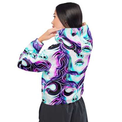 Women's Cropped Windbreaker - Chroma Soirée