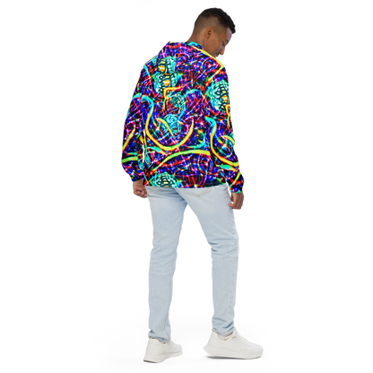 Men's Windbreaker - Fynesian Galaxy