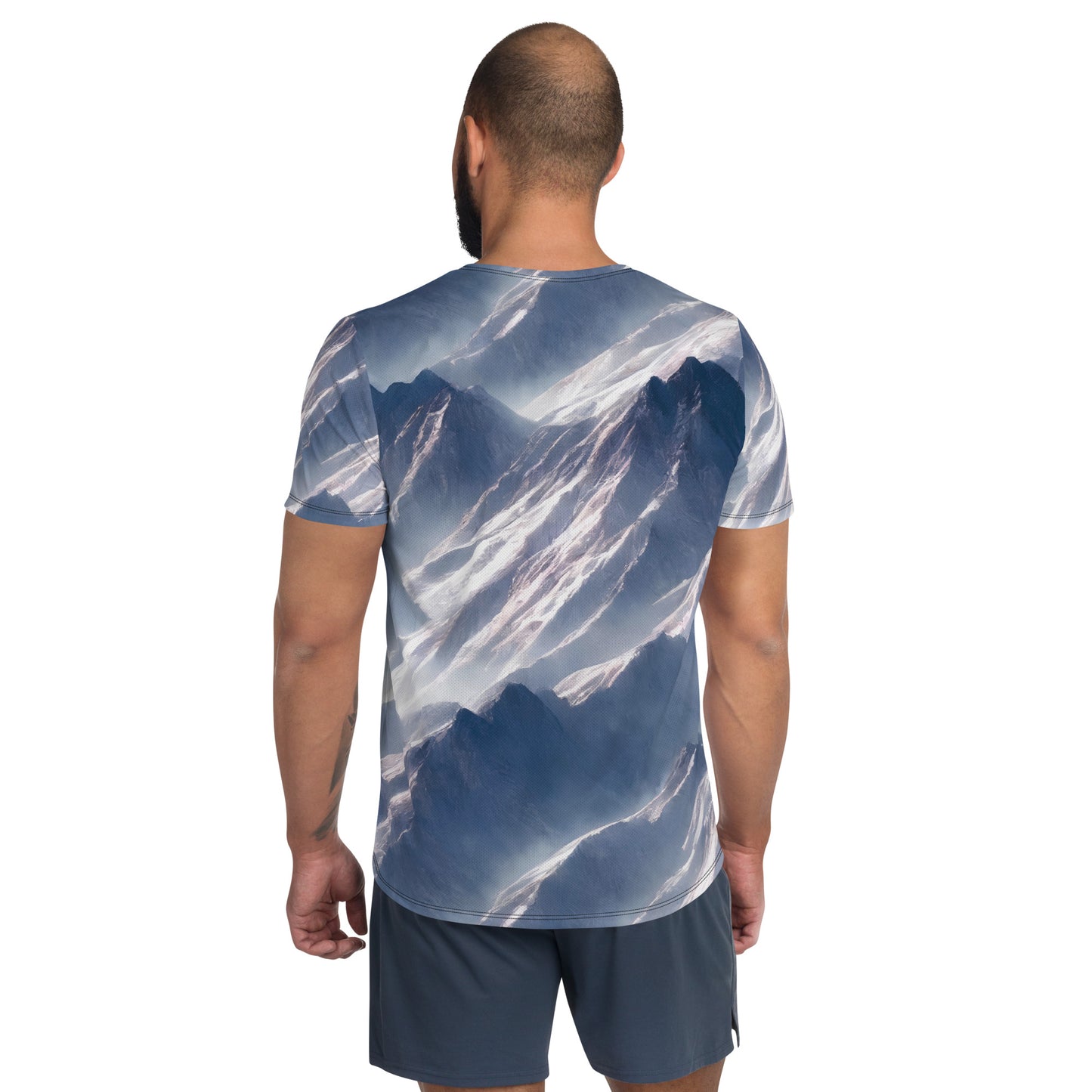 Men's Athletic T-Shirt - Frosted Zenith