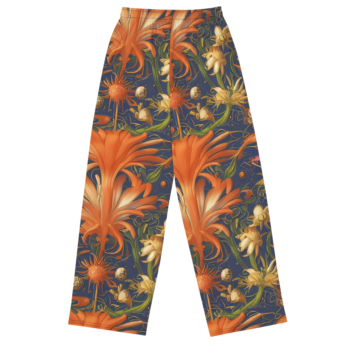 Wide-Leg Pants - Stellar Blooms