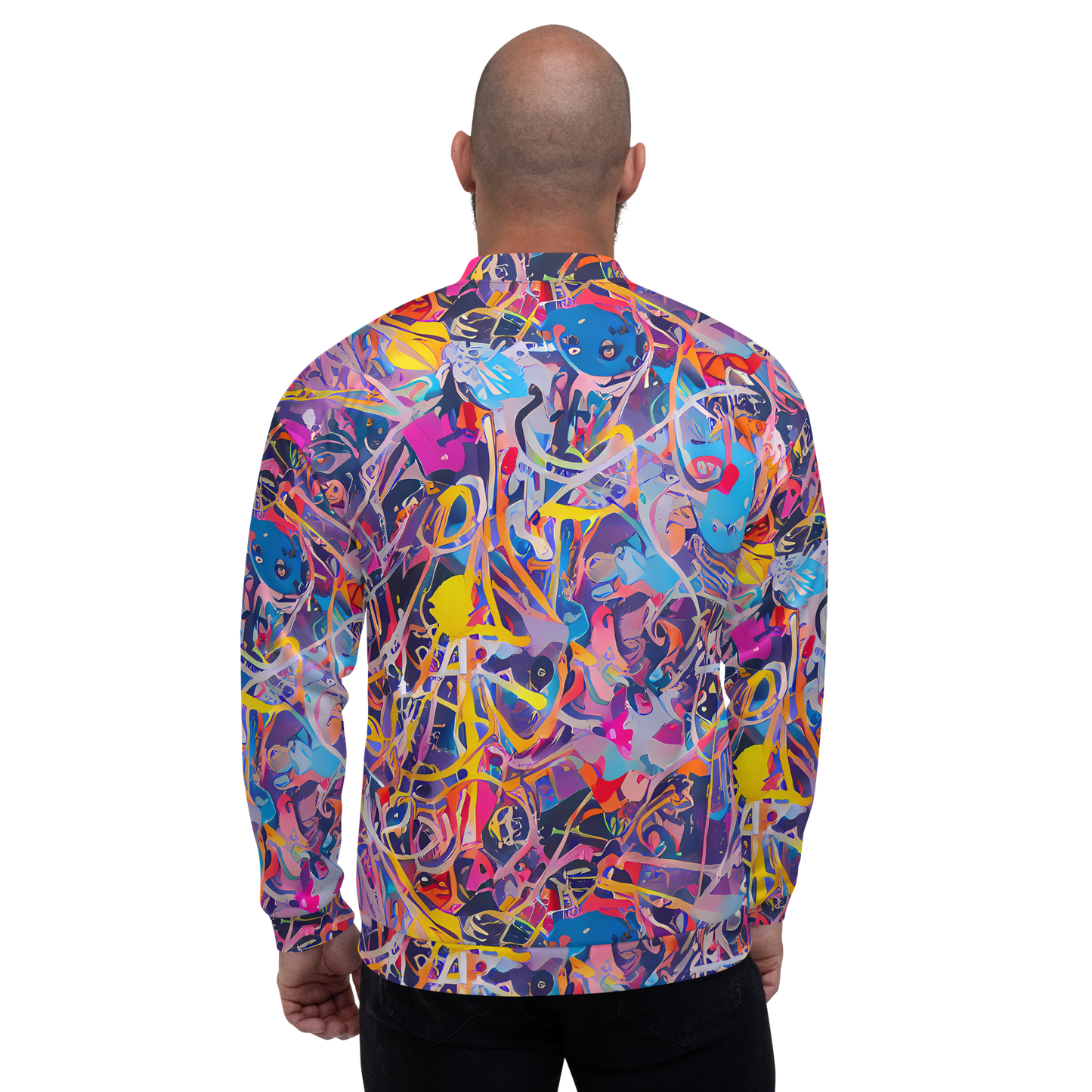 Bomber Jacket - Vibrant Fusion