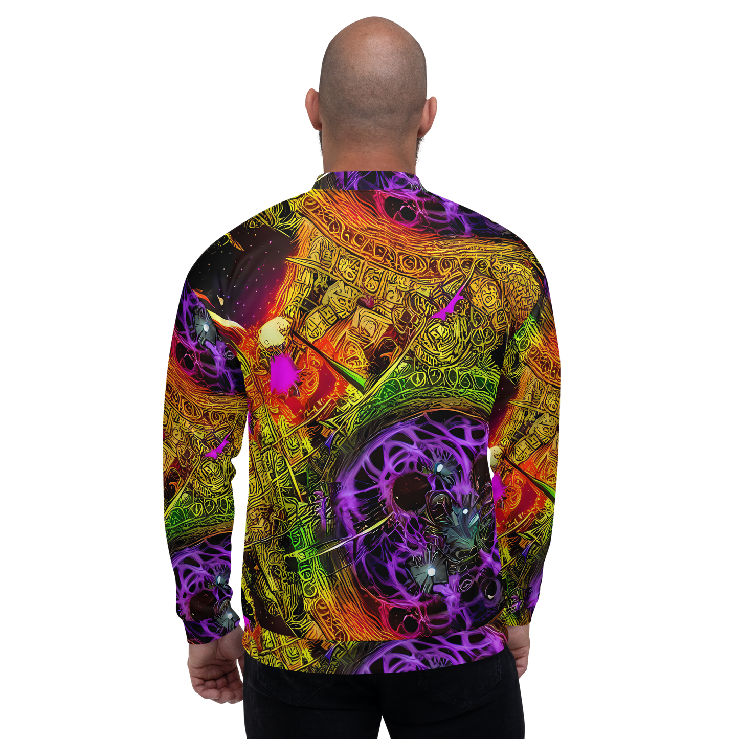 Bomber Jacket - Neon Glyphworks