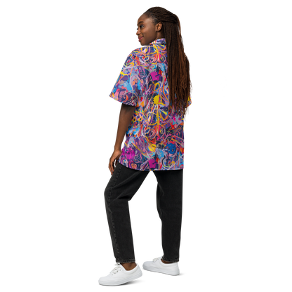 Button Shirt - Vibrant Fusion