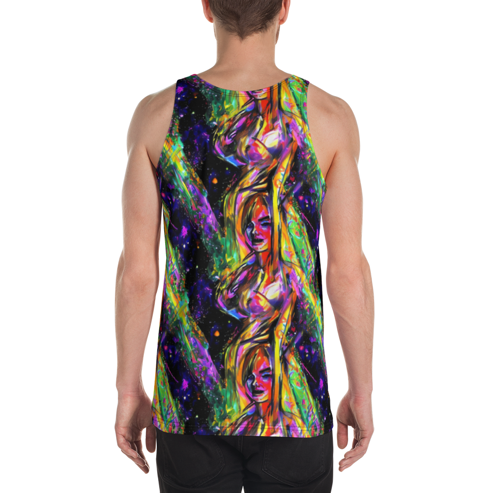 Men's Tank Top - Galactic Flamenco