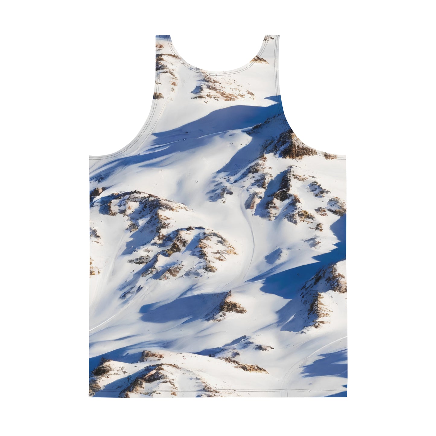 Men's Tank Top - Snowlit Peaks