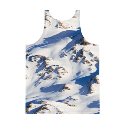 Men's Tank Top - Snowlit Peaks