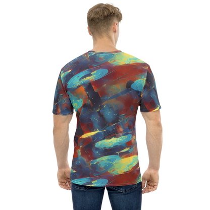 Men's Crew Neck T-Shirt - Journey Through Infinity