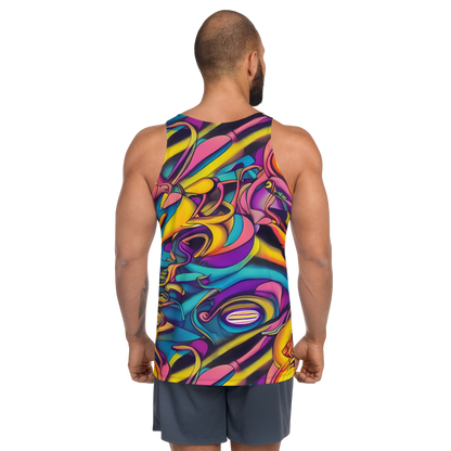 Men's Tank Top - Pre-Raphaelite Wave