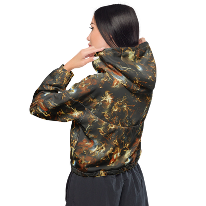 Women's Cropped Windbreaker - Van Dyck Vortex